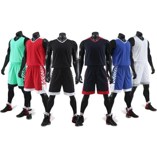 New Customizable Men Women basketball training jersey sets blank college tracksuit Youth Unisex Basketball Uniforms suit 1826