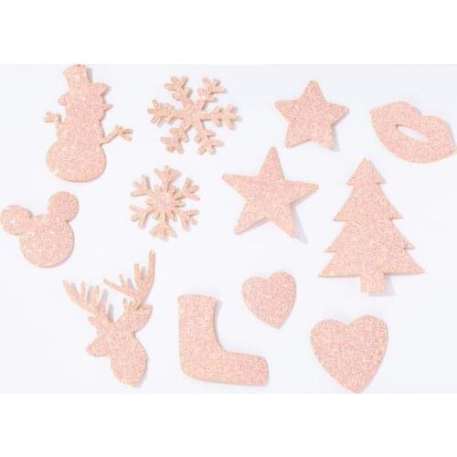 New Christmas Style Rhinestone Patches Wshable Household Iron On Sticker Diy Applique For Clothing Bag Hats DIY With Glue