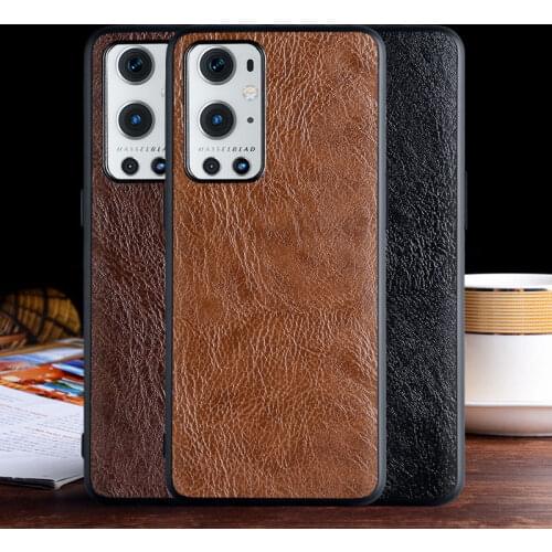 Luxurious leather case for Oneplus 9 Pro with Business design ,TPU+PC 2in1 material case for oneplus 9 cover