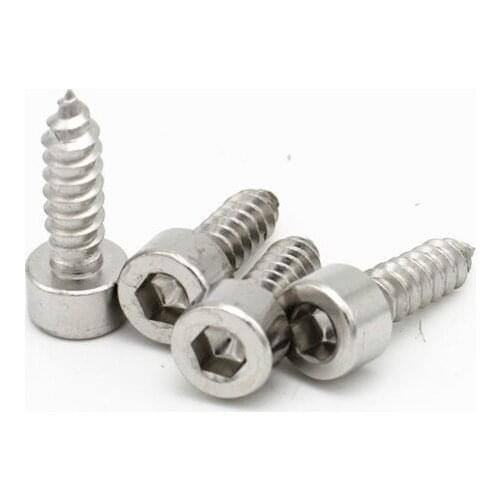 M5 Inner Hex Self Tapping Screws 304 Stainless Steel Cap Head Socket Self-tapping Screw For Furniture Sound Sharp