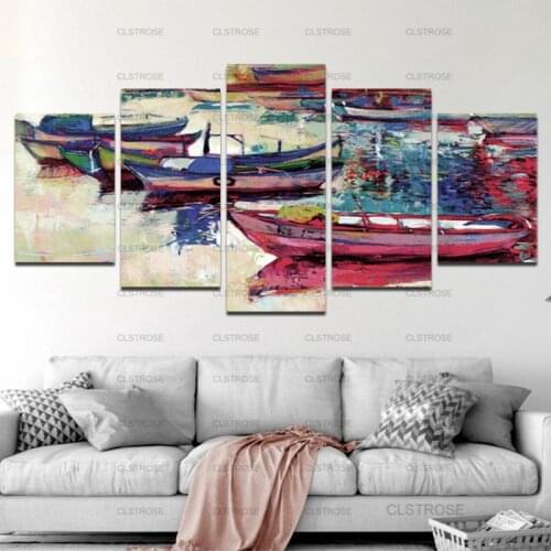Home Wall Decoration Painting Abstract Painting Sailboat Poster Decoration In Bedroom Living Room Canvas Painting Hd Print