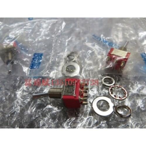 [VK] Japan ALCO import button switch A203 6 feet 3 gear 2A250V / 5A125V shake the switch