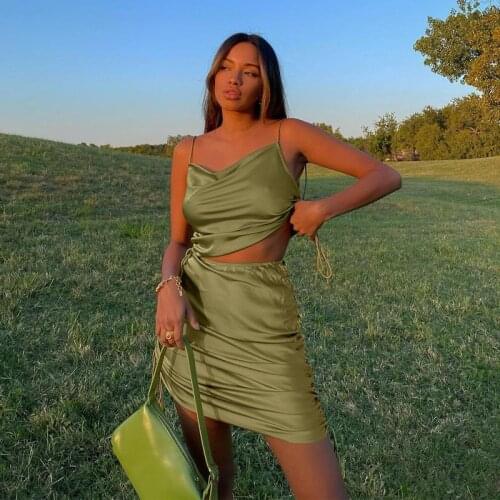 Ladies Sleeveless Sexy Dresses Bottom Length Adjustable Elegant Bodycon Party Dress for Women Commuter Casual Summer Skirt Suit