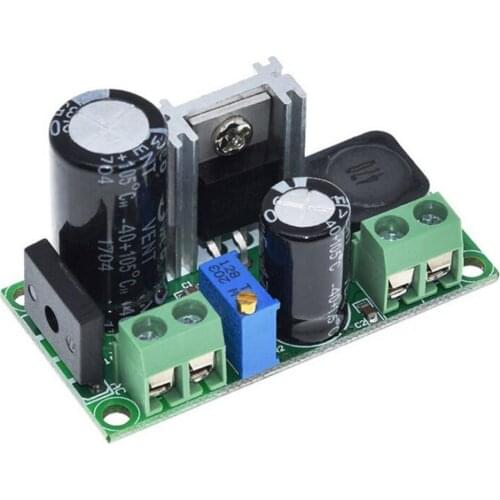 1 PCS Low Voltage AC-DC Step-down Power Supply Module DC-DC Adjustable Regulated Power Supply LM2596 Power Supply Module
