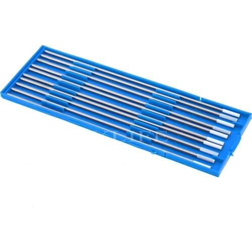 10pcs 0.8% Zirconiated WZ8 White TIG Welding Tungsten Electrode 2.4 x 150mm