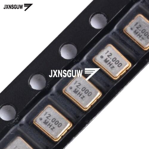 10PCS SMD active crystal 3225 12.000MHz 3.3V volume 3.2 * 2.5mm 4 foot resonator