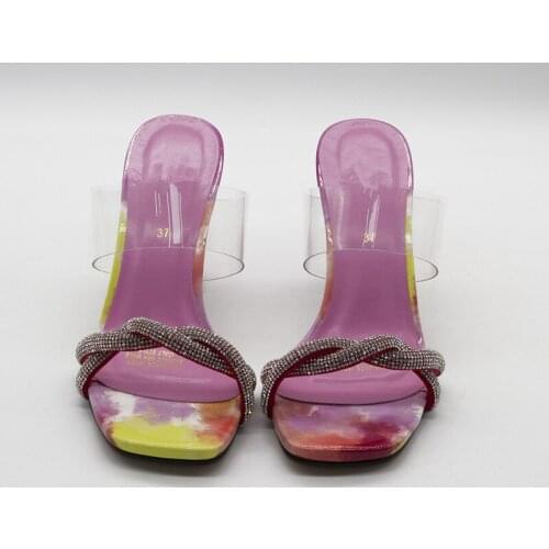 2021 Sexy Women Platform Pumps Summer 8 CM Sandals Sweet Style for Royal Wedding Party Slingbacks Sandal Luxery Shoes Women