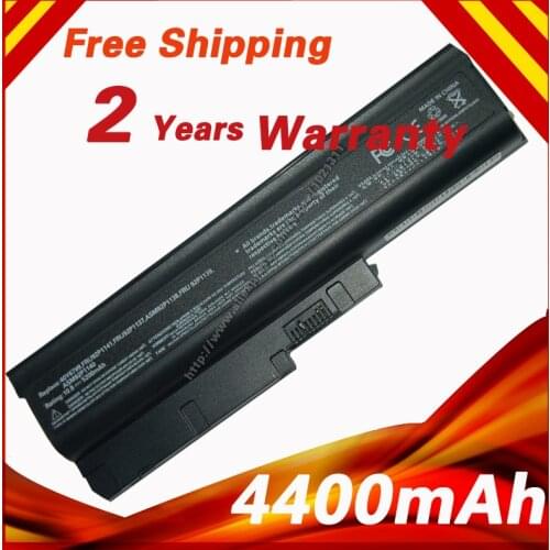 Golooloo Battery for Lenovo Thinkpad T500 T60 T60P T61 T61P R60 R60e R500 W500 R61 R61E R61i 92P1137 for Standand Screeen