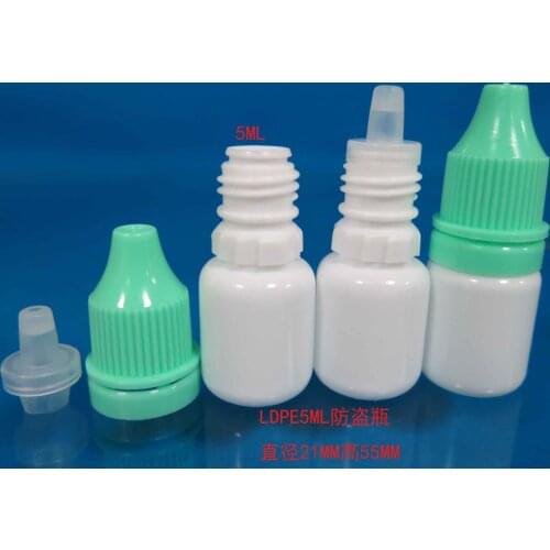 Plastic bottle manufacturers 5ML PE bottle use for essential oil package,eye drop