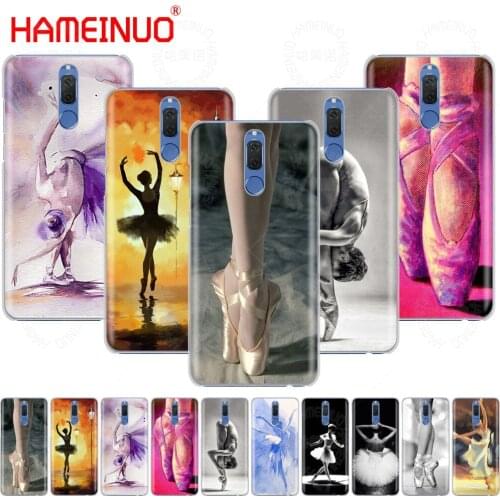 HAMEINUO Ballet Ballerina Dancer Shoes Cover phone Case for Huawei NOVA 2 2S 3e PLUS LITE P smart enjoy 7s mate 7 8 9 10 pro