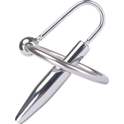 Stainless Steel Urethral Plug Sounding Rod Penis Insert Cock Ring Erotic Toys For Men Adult Sex Penisplug Urethral Sound Dilator