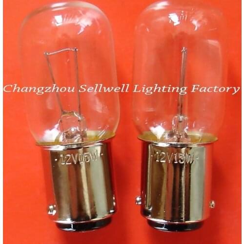 New!miniature Lamp Light 12v 15w Ba15d T20x48 A653