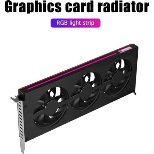 JONSBO VF-1 Graphics Card Cooling Fan RGB Lighting Support AURA Motherboard Display Video Card Heat Sink Radiator for NVIDIA