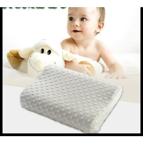 Wholesale Of Memory Foam baby Pillow Stripe super soft magnetic for Children 40*27*6cm Cushion Free Shipping (WN20-1)