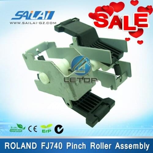 Original !! roland fj740 solvent printer pinch roller assembly track roller assembly