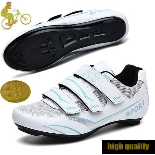 Professional Self-locking Road bike Bicycle Shoes Men Outdoor Sports Mountain Bike Riding Shoes Non-slip SPD Racing Shoes 36-48