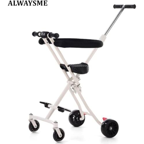 ALWAYSME Baby Kids Walking Artifacts Street Office Stroller For 0-3 Years Kids ,3C Number:2018012201072888