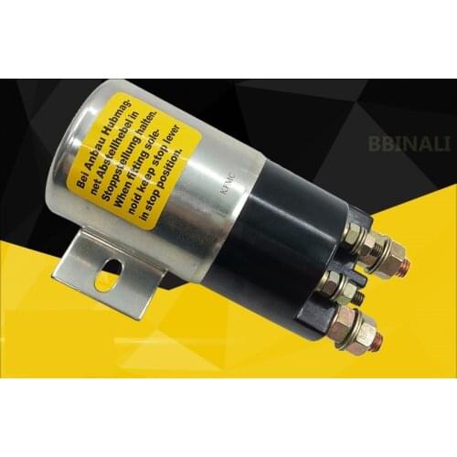 For CATERPILLAR CAT 312/320B/C/D 320V2 Excavator Power Master Switch Power Relay Solenoid Valve Excavator Accessories