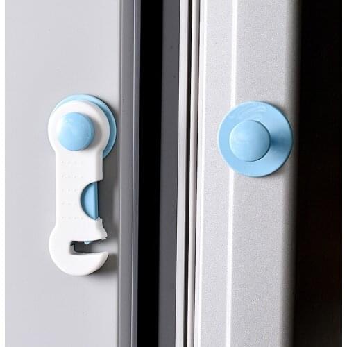 Baby Safety Lock Cabinet Cupboard Door Drawer Safety Locks Kids Care Children Security Protector Multi-function Door Locks