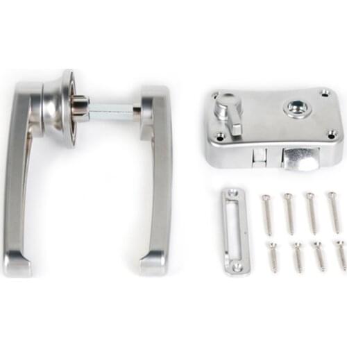 RV Toilet Door Lock Bathroom Door Lock RV Caravan Boat Latch Handle Knob Locks 964B