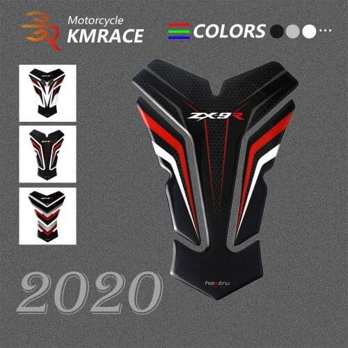 3D Carbon-look Motorcycle Accessories Oil gas Fuel Tank Pad Tankpad Decal Protector Sticker ZX9R For Kawasaki Ninja ZX-9R