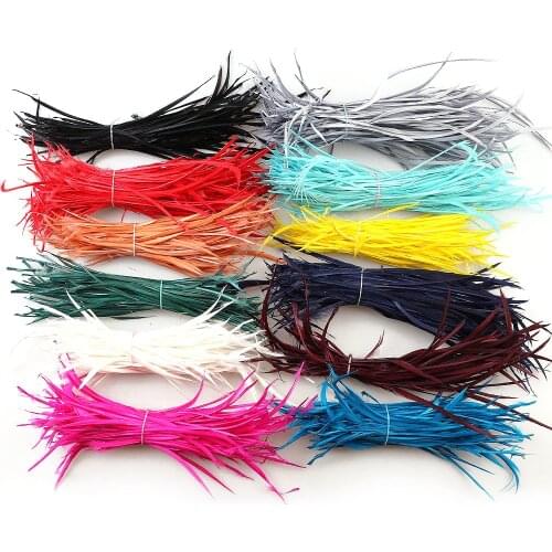 20pcs/Set Fluffy Goose Feather Single Color Thin Soft Turkey Marabou Feathers Dress Jewelry Christmas Hat Wedding Decoration