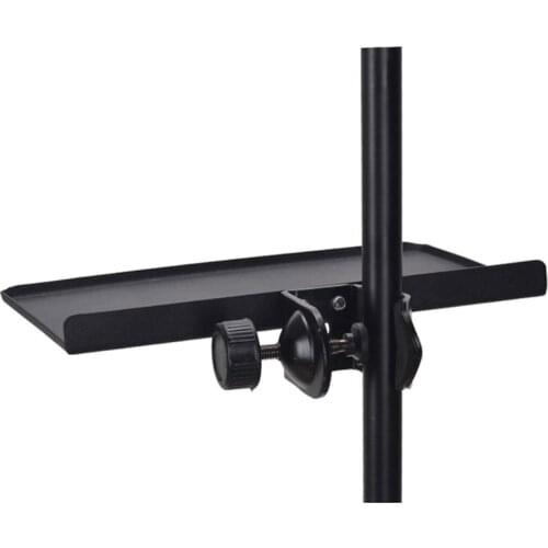 200x130MM Universal Sound Card Tray Live Broadcast Microphone Rack Stand Phone Clip Holder