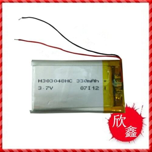 303048283048 3.7V polymer battery MP3 battery MP4 battery MP5 battery Rechargeable Li-ion Cell