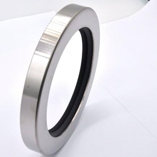 Ceimin 35*56*12 mm Single Lip PTFE Stainless Steel Oil Seal Shaft Seals for Screw Air Compressor Spare Parts