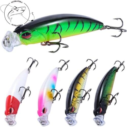 3D Simulation Eyes Freshwater Sea Fishing Lure 5 Colors 8.5cm/10g Artificial Floating Popper Plastic Hard Bait With Bionic Bait