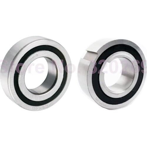 4pcs 40x80x18 40x80x22 MM CSK40 CSK40PP One Way Bearing Keyway Sprag Free Wheel Clutch Backstop