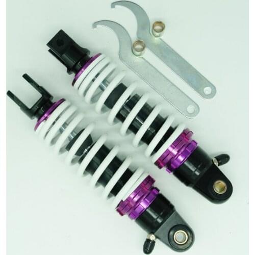 9.2inch 235MM Shock absorber motorcycle For Yamaha JOG 50 ZR 50 EVO 50 modified general-purpose rear bumper scooter white