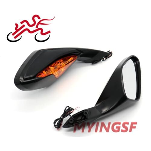 For MV Agusta F3 800/675 2012-2018 Side Rearview Mirrors with Indicator Motorcycle Accessories Rear View Mirror Turn Signal