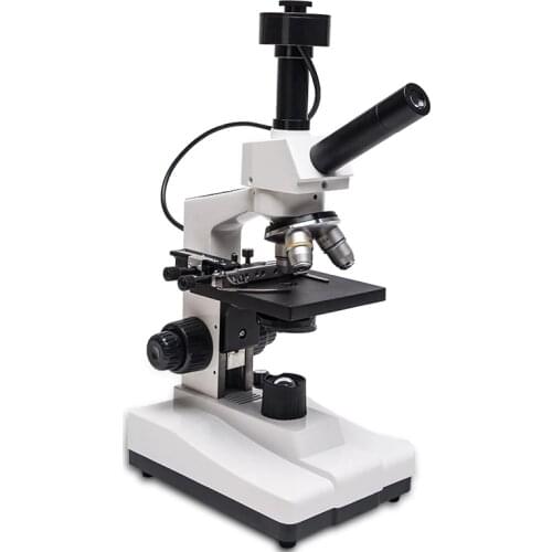 Professional Blood Cells HD Digital Binocular Sperm Biological Lab Microscope Digital Camera WF10X Electronic Eyepiece 220V