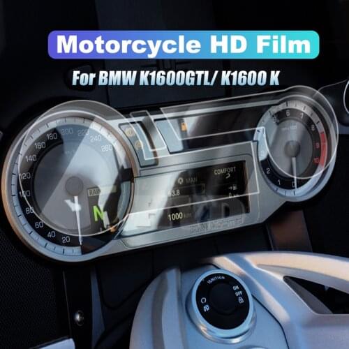 For BMW K1600GTL K1600GT K1600 K 1600 B GT GTL Motorcycle Instrument Cluster Scratch Protection Film Screen Protector