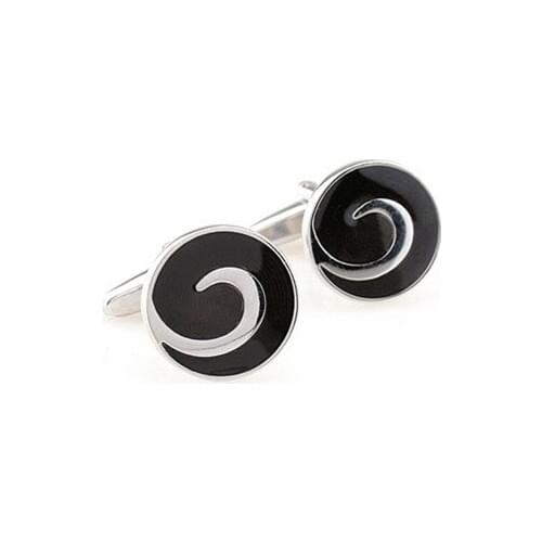 YH09420 Enamel Enamelled Cufflink Flower Stripe Epoxy Cuff Link 4 Pairs Wholesale Free Shipping