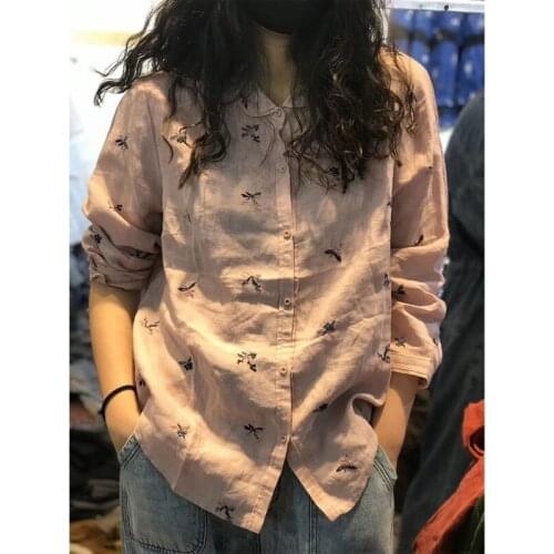 Блузки с цветами F&JE China At AliExpress