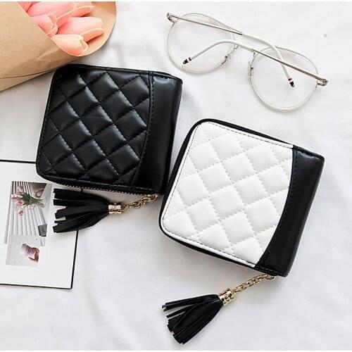 Wallet Womens Wallet Luxury Wallet Womens Wallet Women PU Purse Tassel Wallet Multi-Card Card Holder Small Wallet Coin Purse