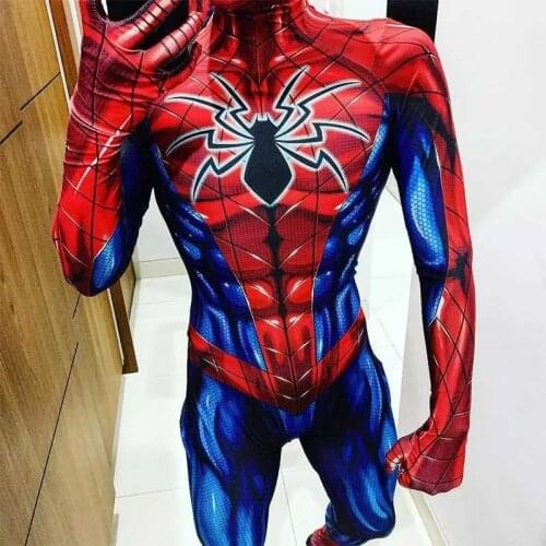 Anime Costume Ultimate Armor MK 4 suit Costume Cosplay Fullbody Halloween All-New All-Different Superhero Jumpsuit Adult/Kids