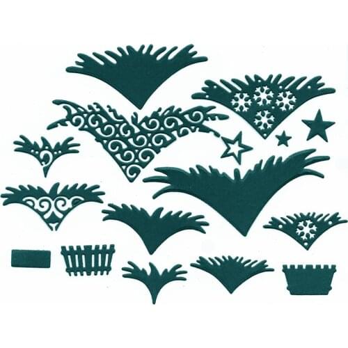 Metal Cutting Dies Scrapbooking Diy Paper Crafting Embossing Folder Molds For Cards Templates Stencil Crafts Die Cutter