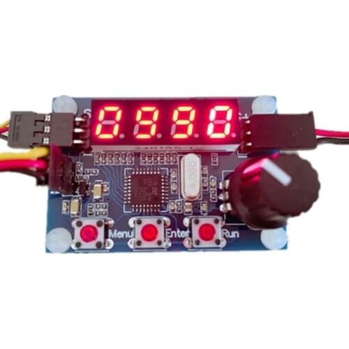 4.5V-8.4V Multi-function Servo Controller Tester Control Board ESC Signal Digital Display Signal PWM Output/Input for RC Model