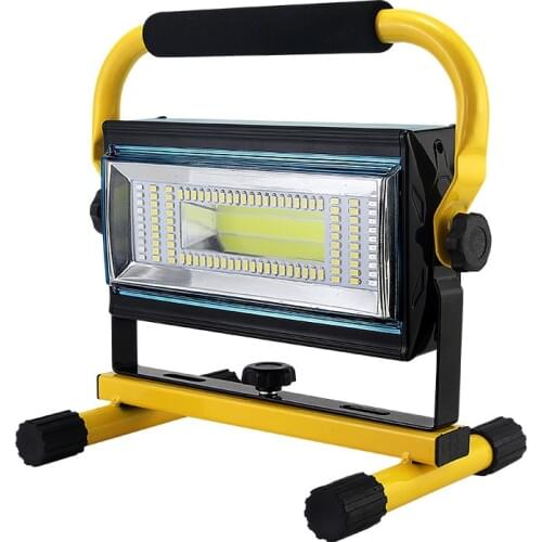 New USB charging treasure flood light Portable outdoor portable work light far and near light adjustable flood light
