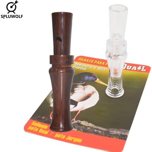 Hunter Lure Whistle Sound Hunting Duck Call Bird Goose Voice