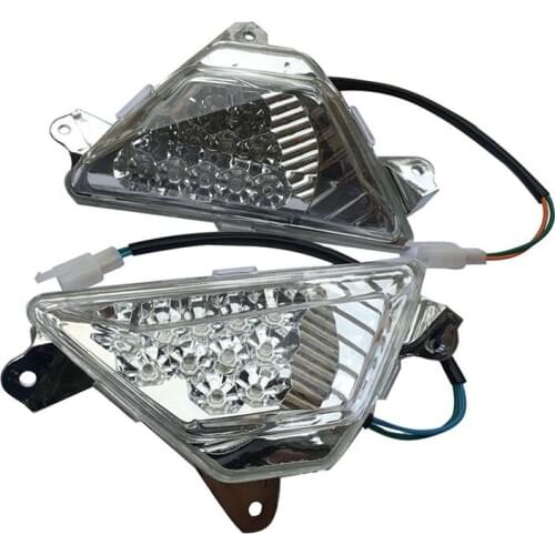 Motorcycle Front Turn Signals Light Shift Lights Blinker Indicator Led Light For Kawasaki Ninja 650R NINJA650 ER-6F 2015-2015 14