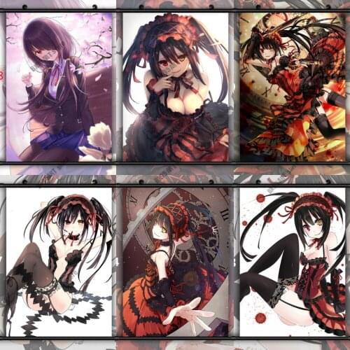 Full Round Diamond Painting Anime Diamond Mosaic Date A Live Tokisaki Kurumi Embroidery Christmas Home Decor Cross Stitch Kits