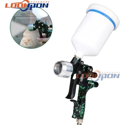Professional Mini Spray Gun 1.3mm / 1.9mm Nozzle, Used for Automobile Repair Sheet Metal Furniture Plastic Structure