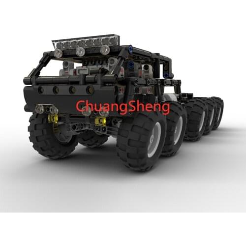 Technology building block moc-25142 "desert snake" - 10x10 Tatra RC assembled toy cross country boy Christmas gift