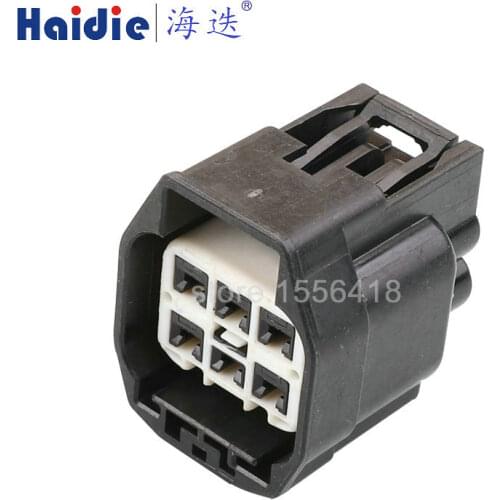 2sets 6pin auto wiring harness plug cable electric plug connector 7287-1116-30