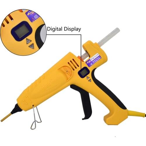 500W High Power hot melt glue gun Thermostat EU AU US plug Smart Temperature Adjustable Digital Display use 11mm glue stick