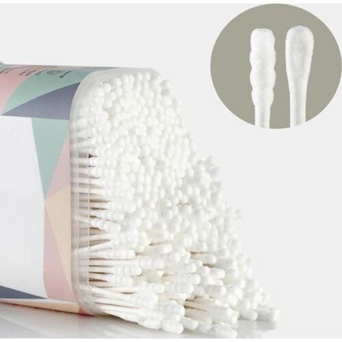 Baby Cotton Swab Wood Sticks Soft Cotton Buds Cleaning of Ears Tampons Cotonete Pampons Health Beauty Box 13-18M,19-24M,2-3Y